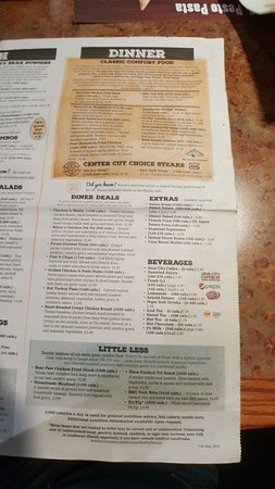 Black Bear Diner Barstow Menu