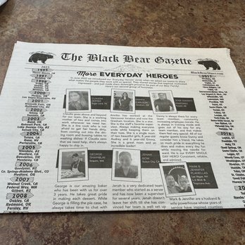 Black Bear Diner Fort Worth Alliance Menu