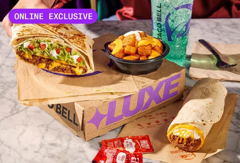 Taco Bell 5 Box Menu With Prices