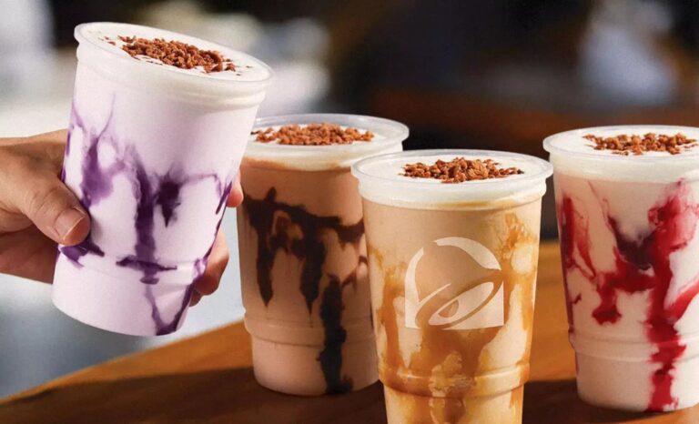Taco Bell Milkshakes Menu With Prices