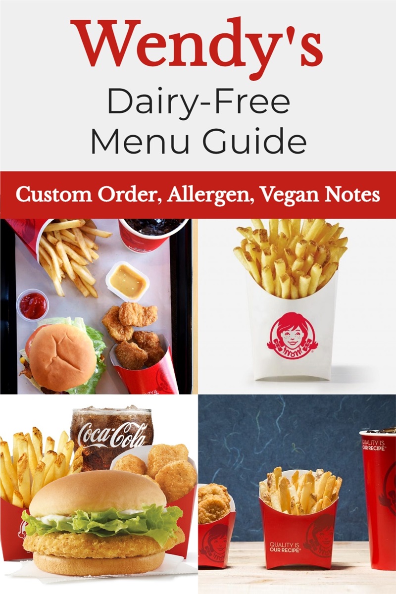Wendys Allergen Menu With Prices