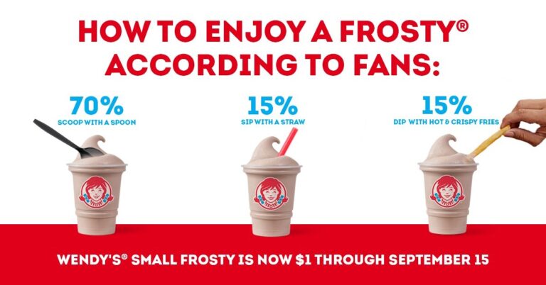 Wendys Milkshake Menu With Prices